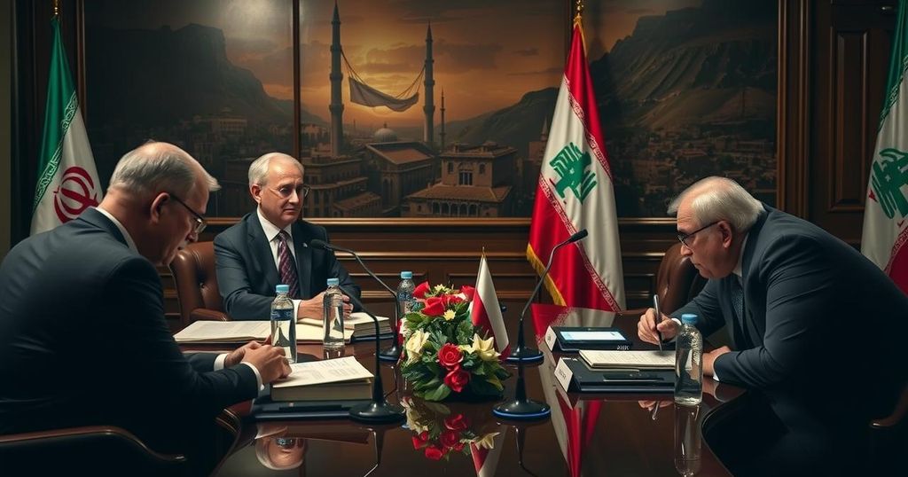 Iranian and Lebanese Leaders Discuss Ceasefire and Regional Stability