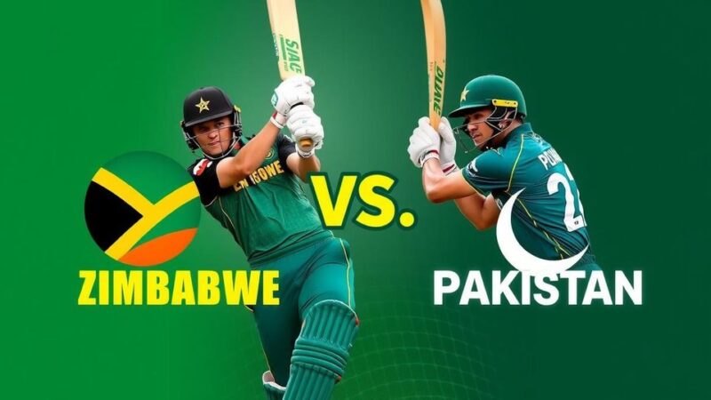 Zimbabwe vs Pakistan 1st ODI Live Coverage: Match Details and Squads