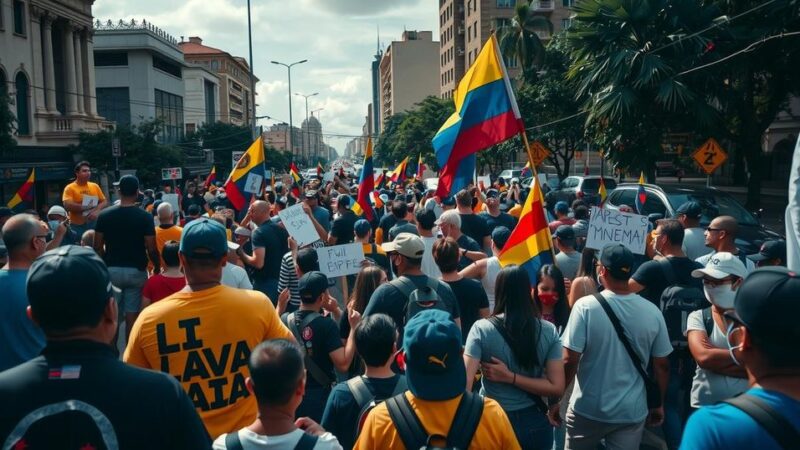 Mass Protest Erupts in Colombia Against President Petro’s Reforms