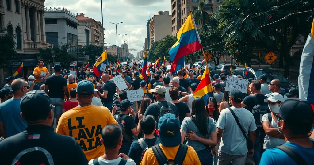 Mass Protest Erupts in Colombia Against President Petro’s Reforms