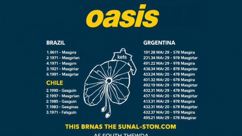 Oasis Expands 2025 Reunion Tour to Include Concerts in South America