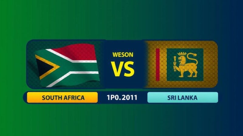 Scores Update: South Africa vs Sri Lanka First Test at Kingsmead