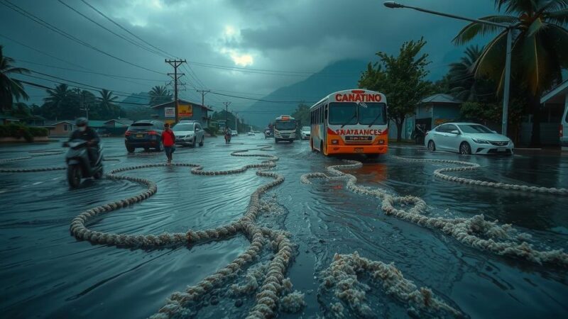 Severe Flooding in the Philippines as Tropical Storm Toraji Devastates Cagayan