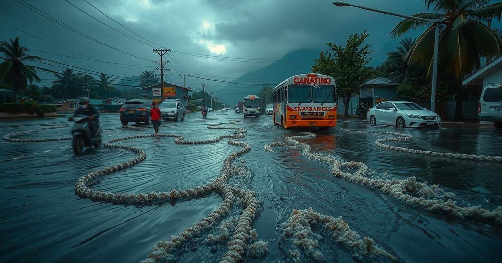 Severe Flooding in the Philippines as Tropical Storm Toraji Devastates Cagayan