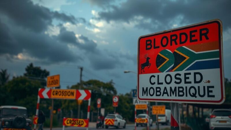 South Africa Closes Lebombo Border Amid Mozambique Electoral Violence