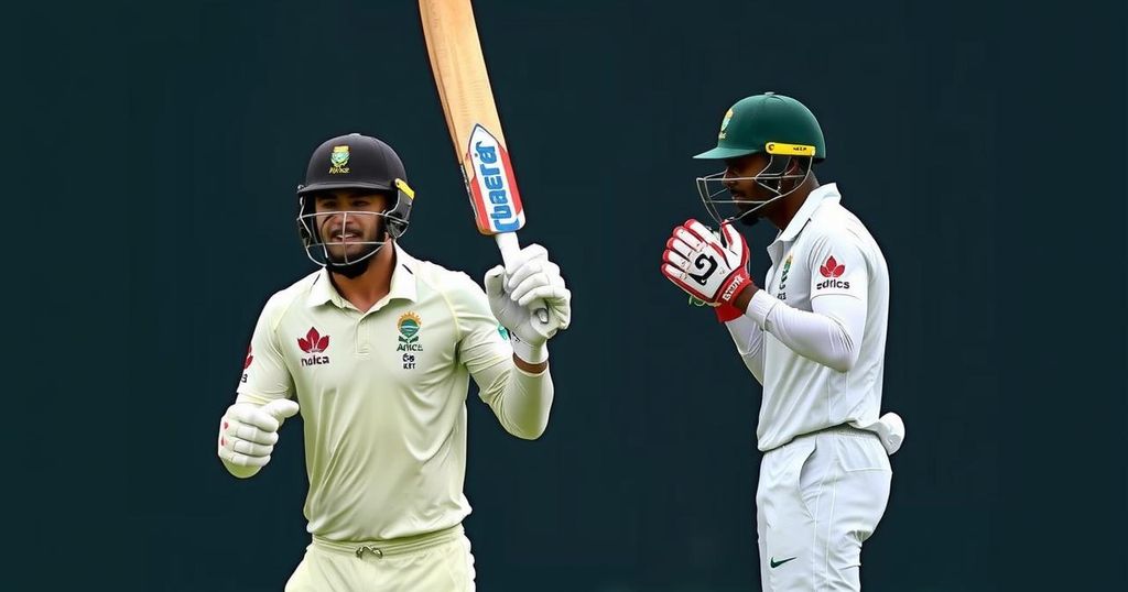 Rain Disrupts Day 1 of 1st Test: South Africa Struggles at 80-4 Against Sri Lanka