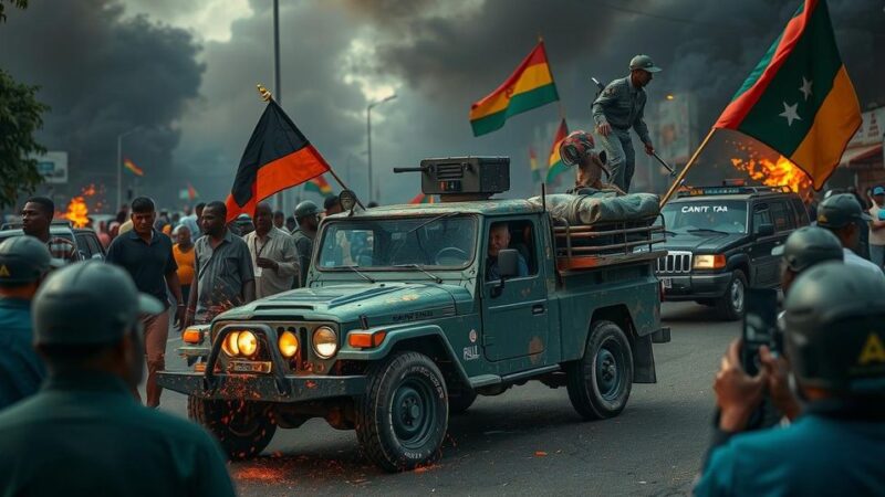 Military Vehicle Accident Amid Ongoing Protests in Mozambique After Contested Elections