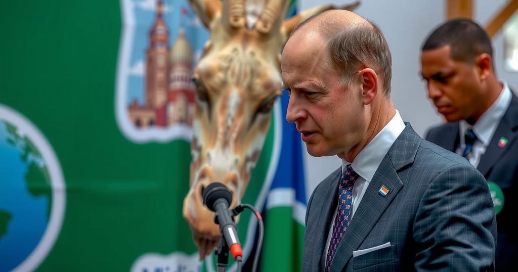 Prince William Embarks on Climate-Focused Trip to South Africa