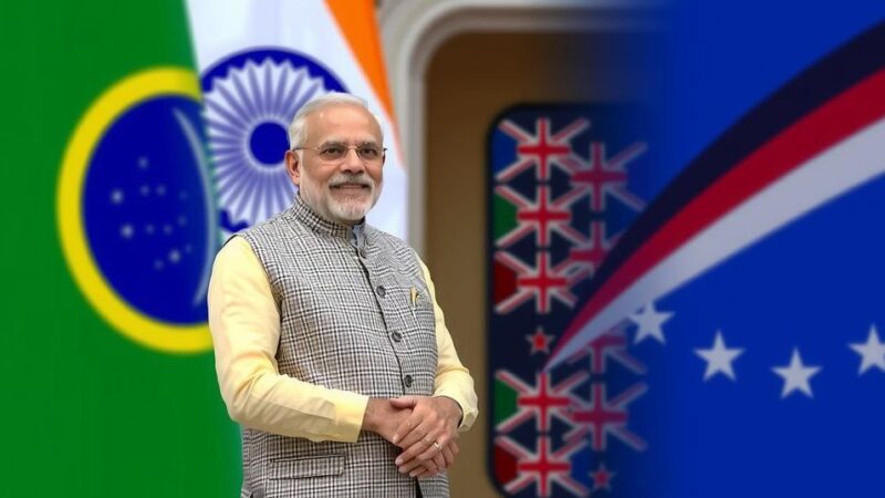 Prime Minister Modi Embarks on Historic Tour to Nigeria, Brazil, and Guyana