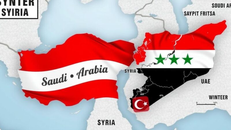 Turkey Pursues Saudi and UAE Support for a Stable Syria