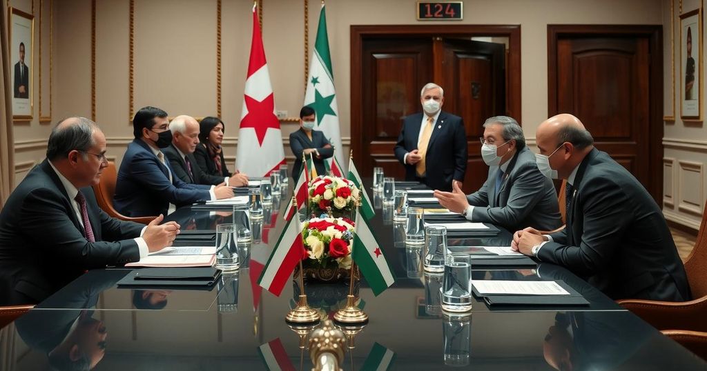 International Collaboration for Peaceful Transition in Syria