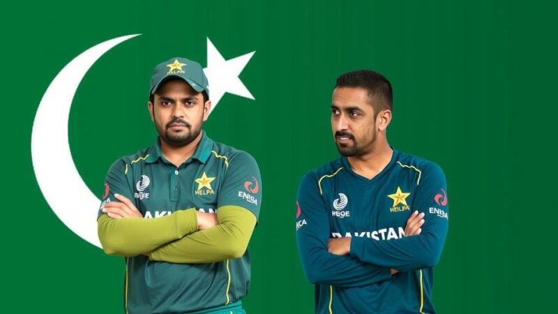 Pakistan Announces Playing XI for First T20 Match Against Zimbabwe