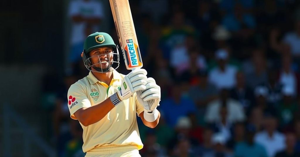 Ryan Rickelton Achieves Maiden Test Century for South Africa Against Sri Lanka