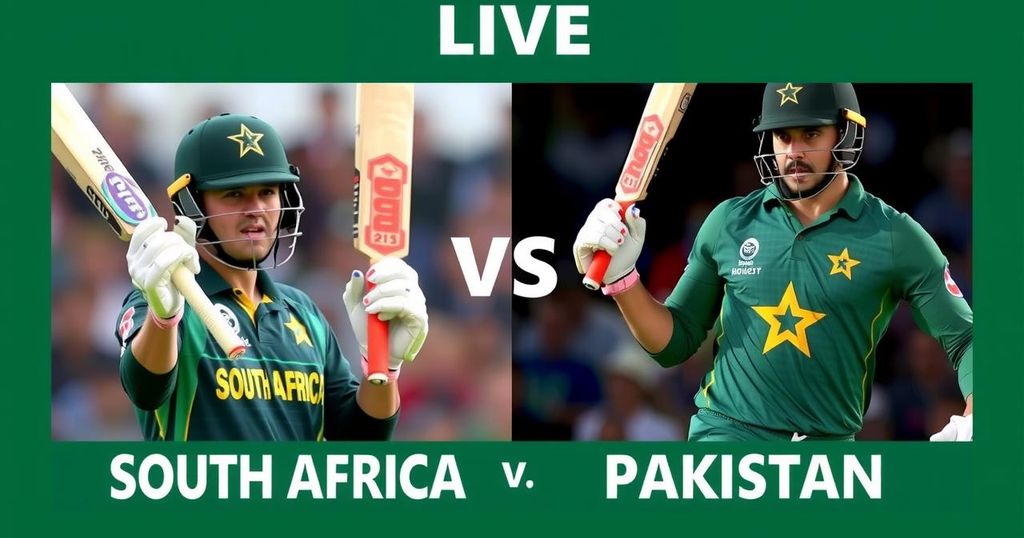 Live Coverage: South Africa vs Pakistan – First T20 International