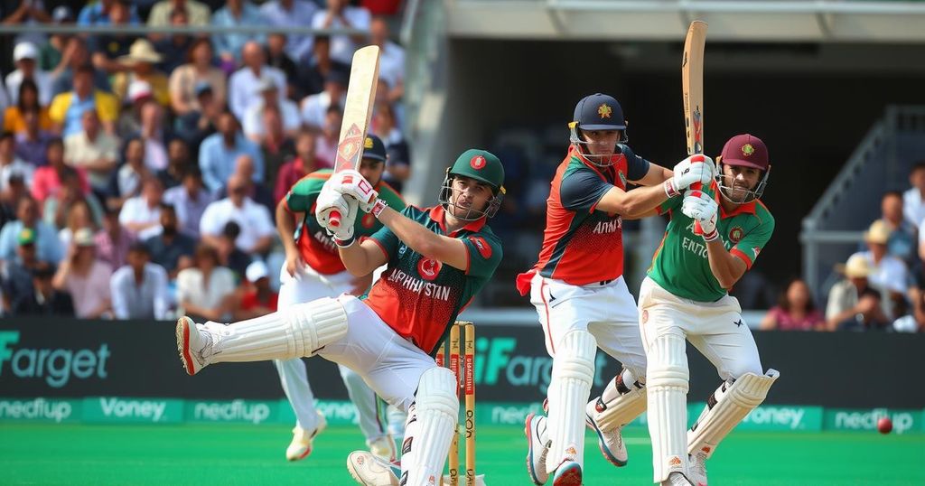 Afghanistan at 99/2 in Test Match Against Zimbabwe