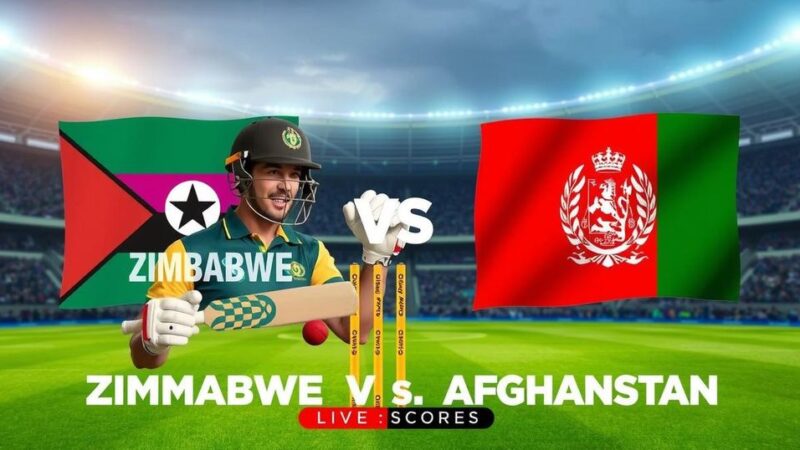 Decisive Showdown: Zimbabwe vs Afghanistan in Final T20I