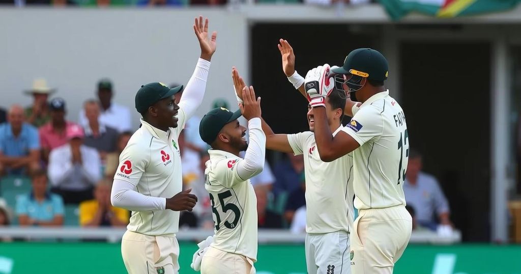 South Africa Claims Victory Over Pakistan in First Test Match