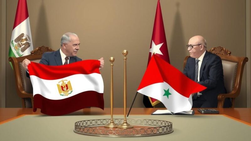 Egypt and Jordan Foreign Ministers Discuss Syria’s Political Future and Reconstruction Efforts