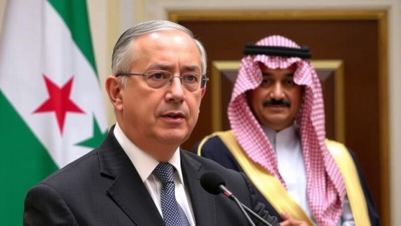 Syria’s New Foreign Minister Plans Historic Visit to Saudi Arabia