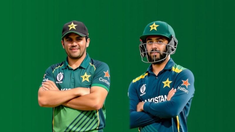 Changes Announced in Pakistan’s T20 Squad Ahead of Zimbabwe Series