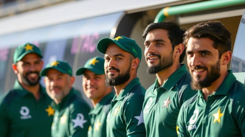 Pakistan Cricket Team Arrives in Johannesburg for T20 Series