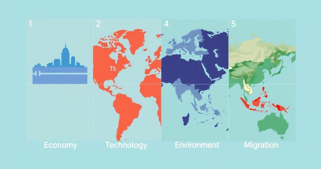 Global Concerns for 2025: Inflation, AI Job Displacement, Climate Change, and Immigration Perspectives