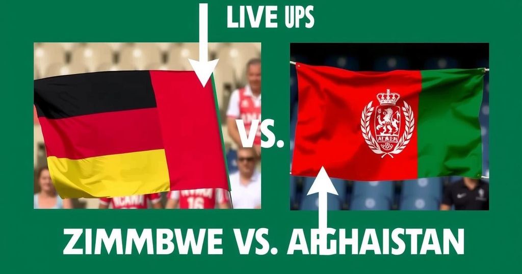 Live Updates: Zimbabwe vs Afghanistan Cricket Match in Queens Sports Club