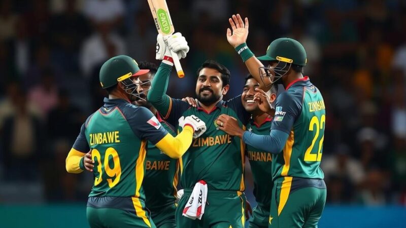 Zimbabwe Clinches Thrilling T20I Victory Against Pakistan