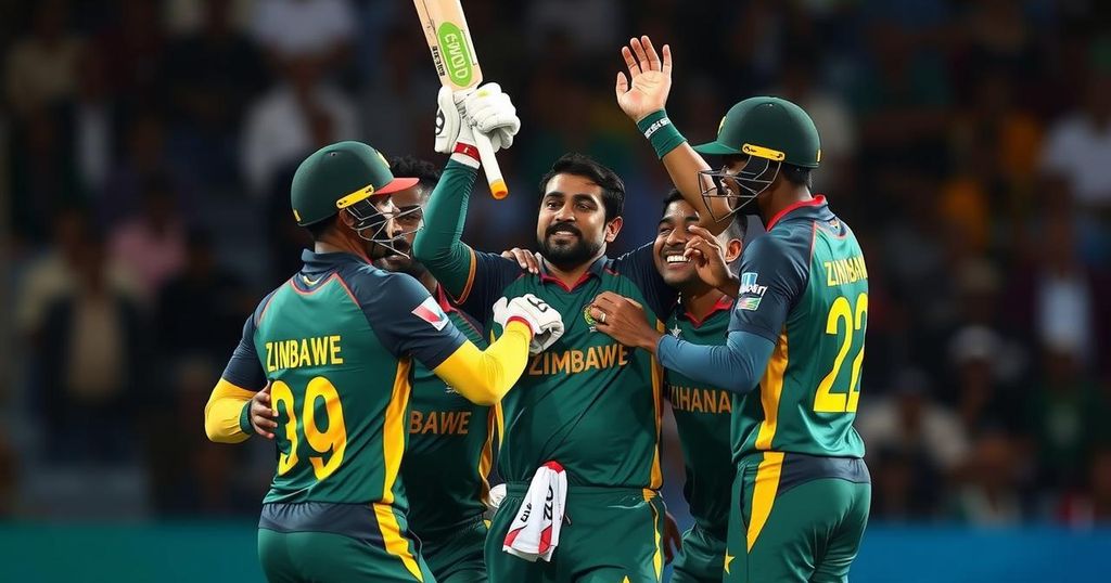 Zimbabwe Clinches Thrilling T20I Victory Against Pakistan