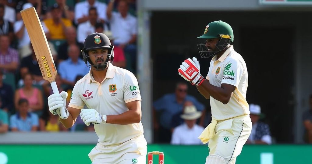 Sri Lanka Takes Charge Against South Africa at Close of Day Two