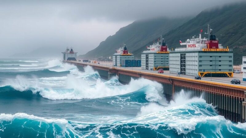 Tragic Fatality and Port Closures in Ecuador and Peru Due to Giant Waves