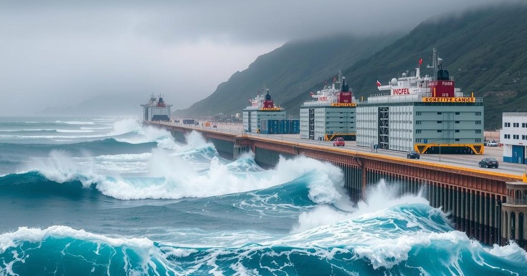 Tragic Fatality and Port Closures in Ecuador and Peru Due to Giant Waves