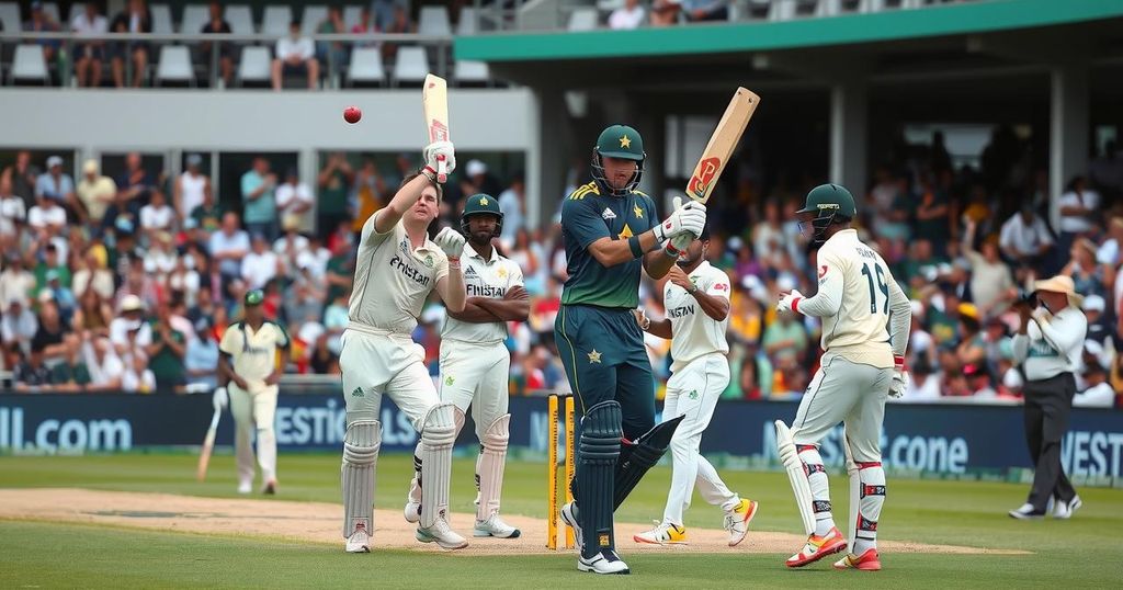 South Africa vs Pakistan 1st Test Day 3 Highlights: Tension Builds as Proteas Chase Declared Target