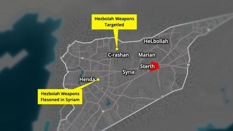 Israel Strikes Hezbollah Sites Amid Tenuous Ceasefire in Syria