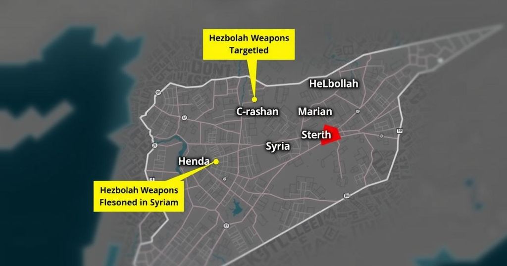 Israel Strikes Hezbollah Sites Amid Tenuous Ceasefire in Syria