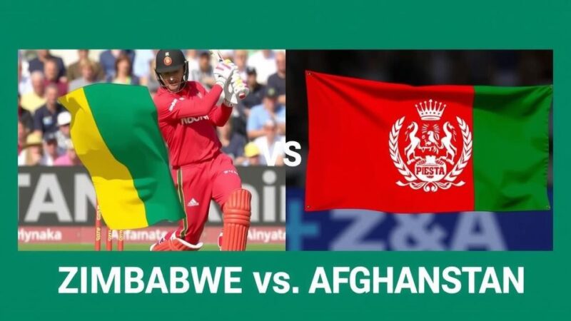 Zimbabwe and Afghanistan Clash in Crucial 2nd T20I at Harare