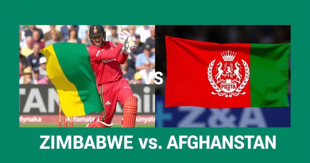 Zimbabwe and Afghanistan Clash in Crucial 2nd T20I at Harare