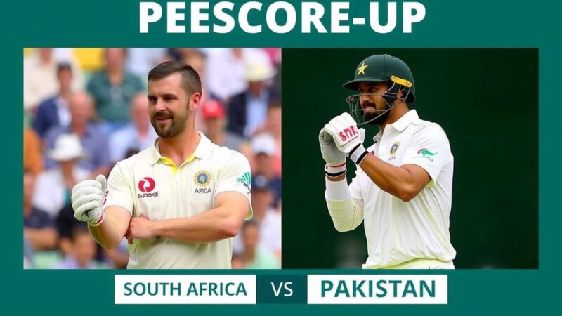 South Africa vs Pakistan Live Score: 1st Test Day 4 Updates