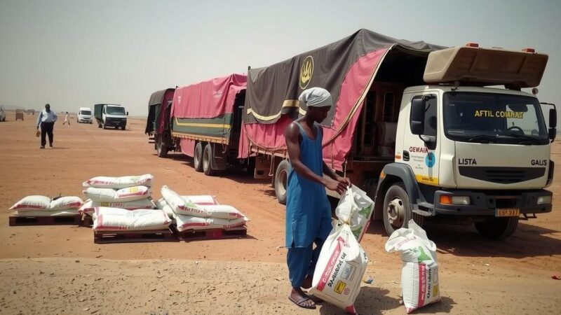 Humanitarian Aid Convoy Arrives in Khartoum Amid Ongoing Crisis