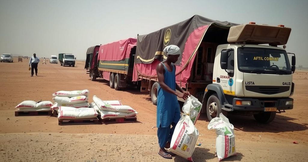 Humanitarian Aid Convoy Arrives in Khartoum Amid Ongoing Crisis