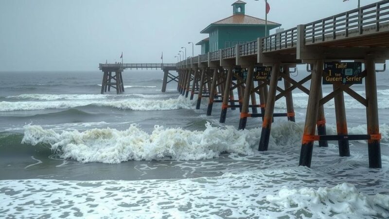 Two Rescued After California Pier Collapse Due to Major Storm Surge