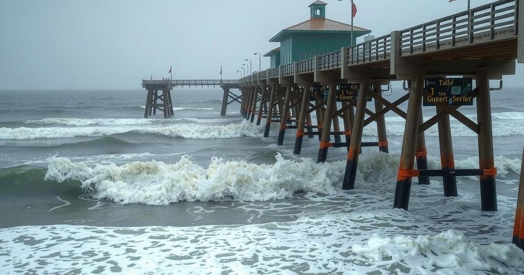 Two Rescued After California Pier Collapse Due to Major Storm Surge