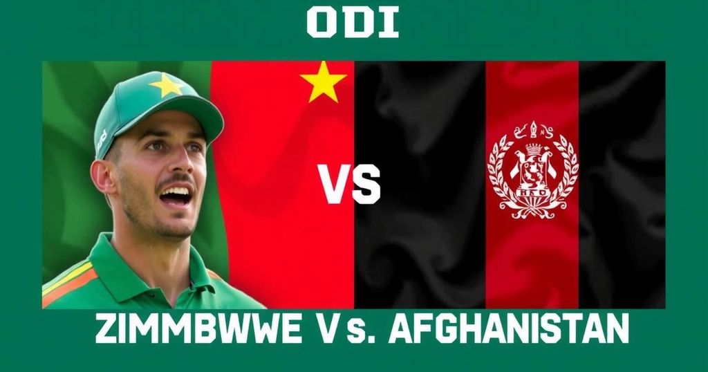 Zim vs Afg ODI Series: Anticipation Builds for Exciting Cricketing Clash