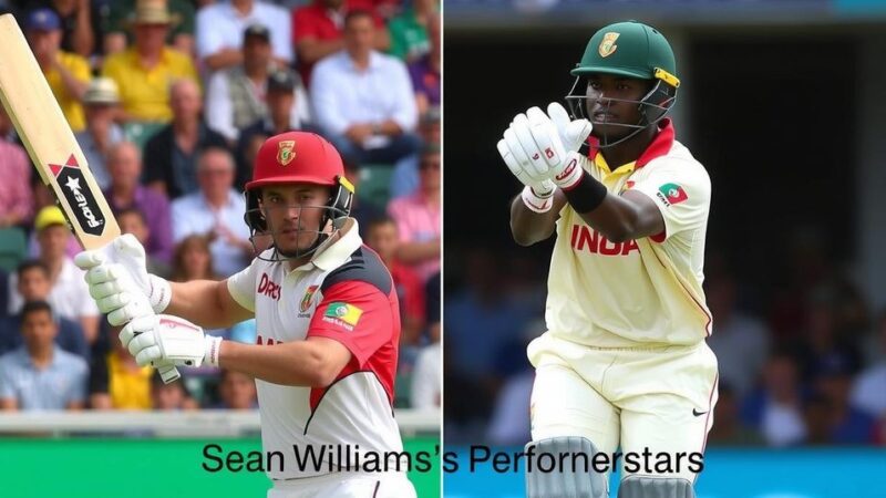 Zimbabwe Sets Test Records Against Afghanistan as Sean Williams Shines