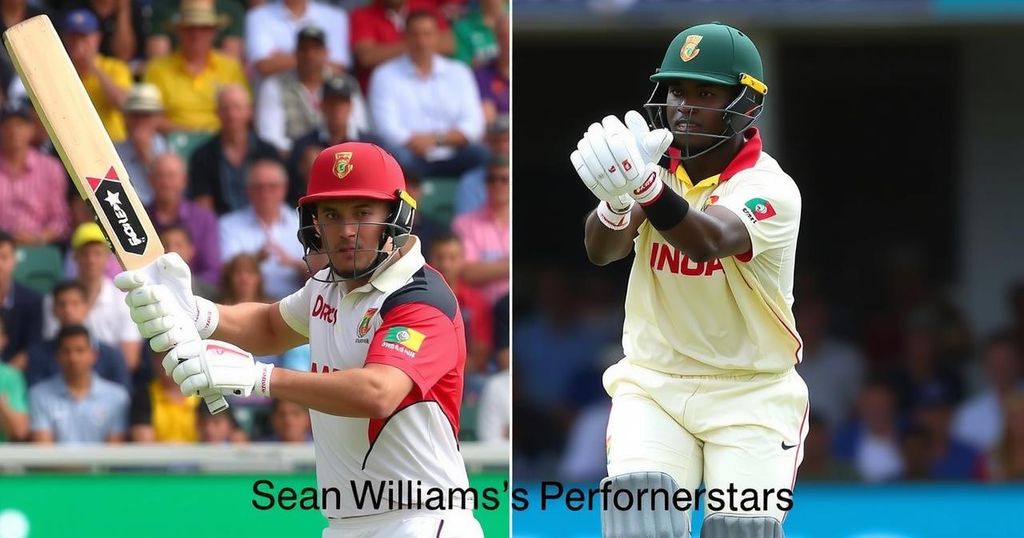 Zimbabwe Sets Test Records Against Afghanistan as Sean Williams Shines