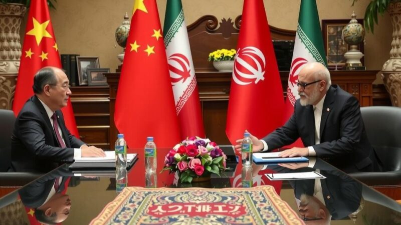 China and Iran Foreign Ministers Meet to Address Middle Eastern Conflicts