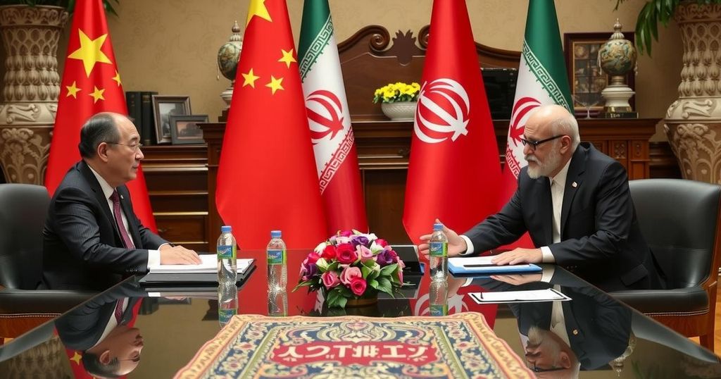 China and Iran Foreign Ministers Meet to Address Middle Eastern Conflicts