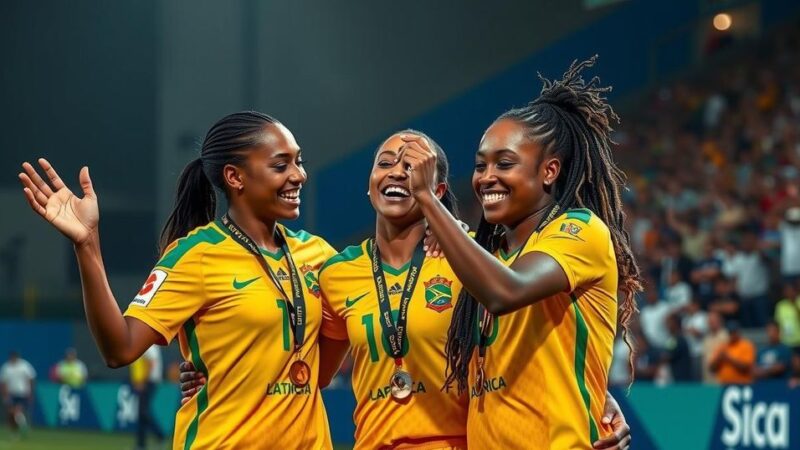 Reggae Girlz Defeat South Africa 3-2 to Sweep Two-Game Series