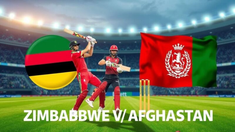 Zimbabwe vs Afghanistan 3rd T20I Live Score Update