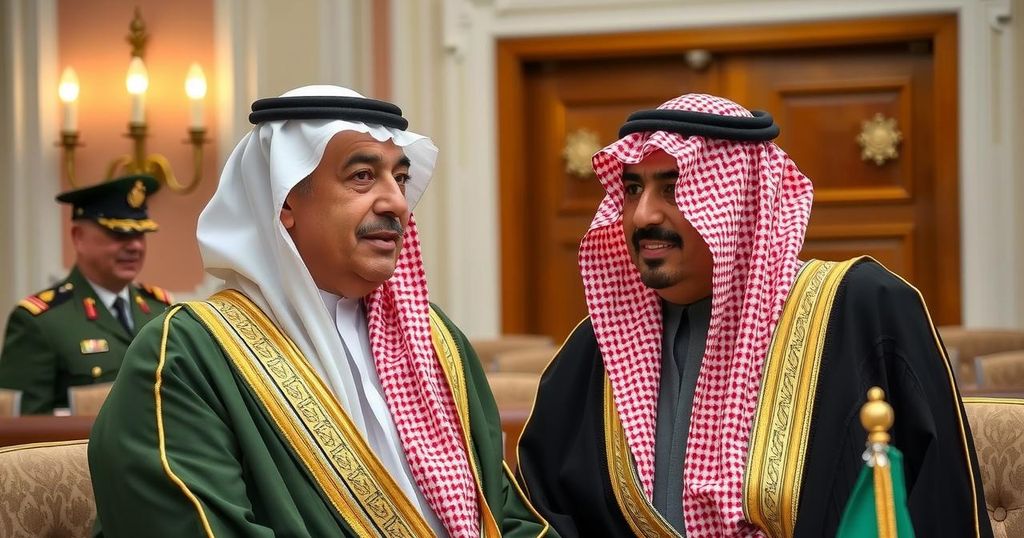 King Abdullah Engages with Saudi Defence Minister on Regional Matters